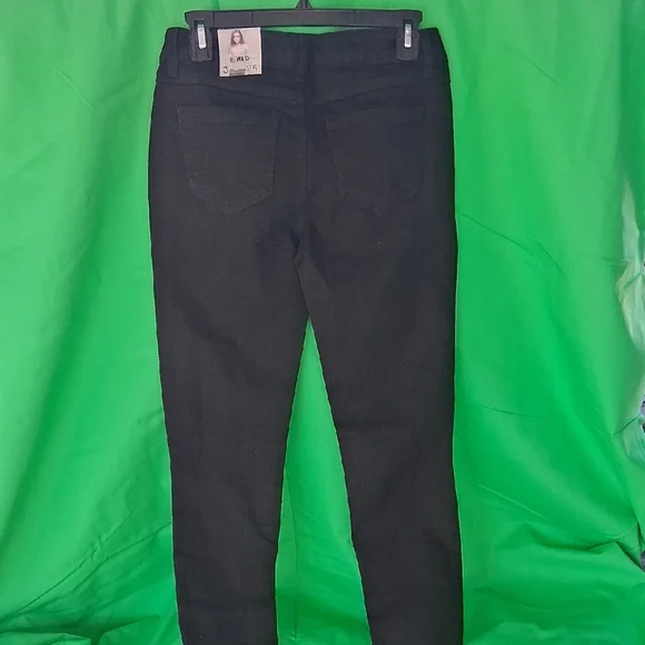 Rewash Black Skinny Distressed Jeans - Picture 6 of 6
